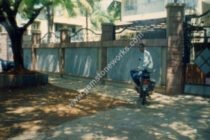 Stone compound wall (17) 